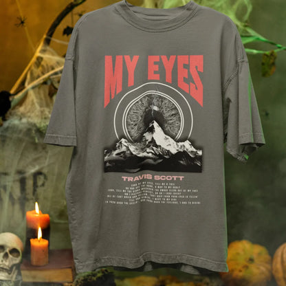 MY eyes Unisex T-Shirt Charcoal Melange