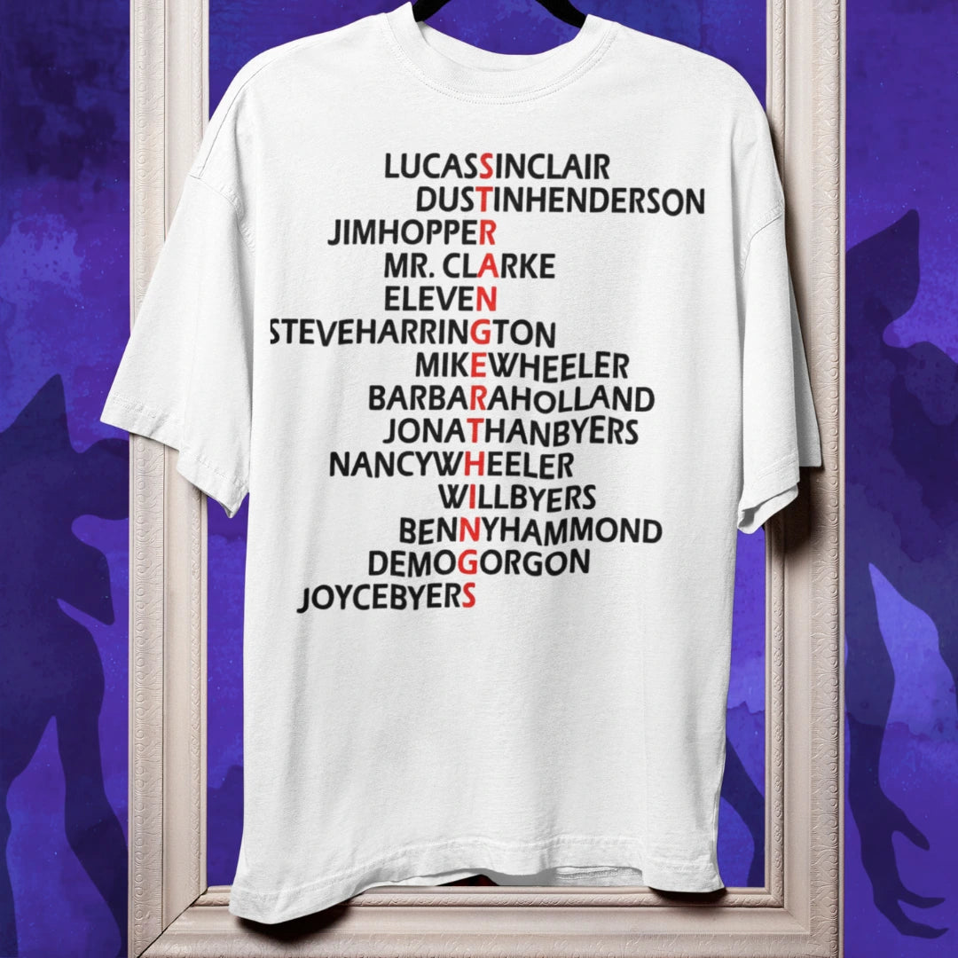 Stranger Names Unisex T-Shirt