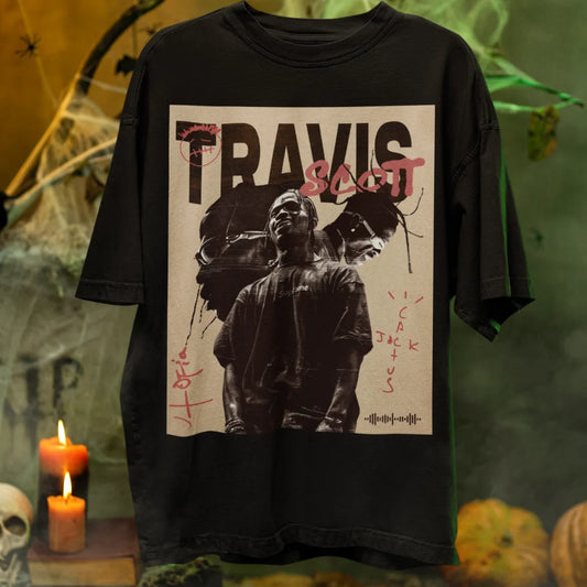 Travis scott Unisex T-Shirt Black