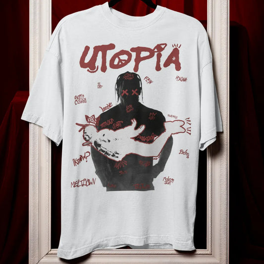 Travis scott flying utopia Unisex T-Shirt White