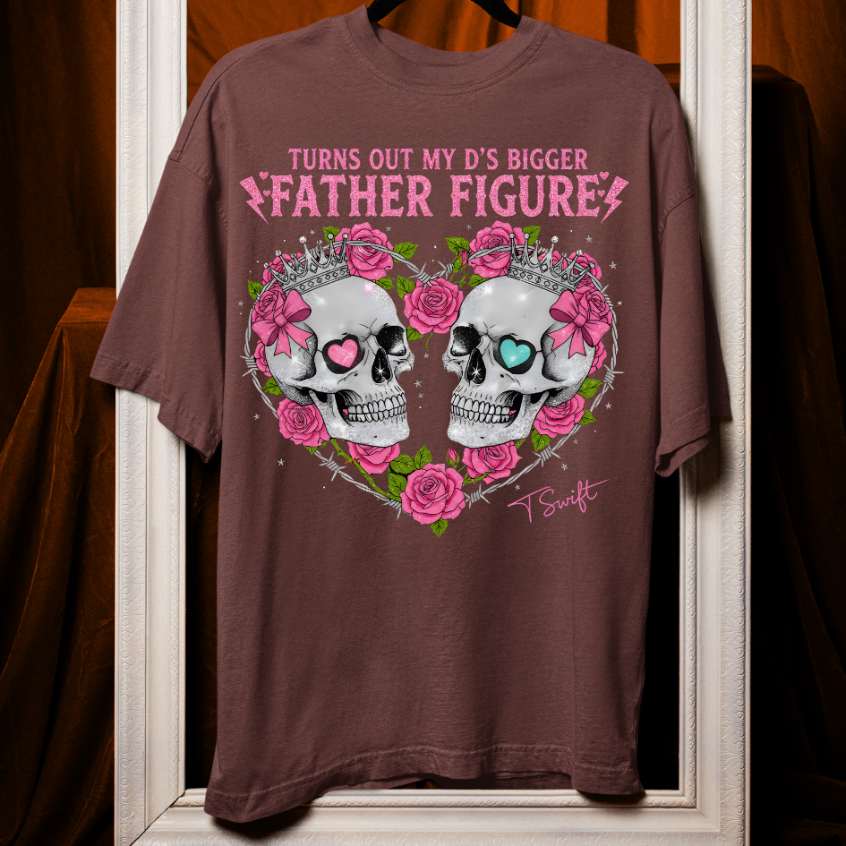 FATHER FIGURE T-SWIFT Unisex T-Shirt Maroon