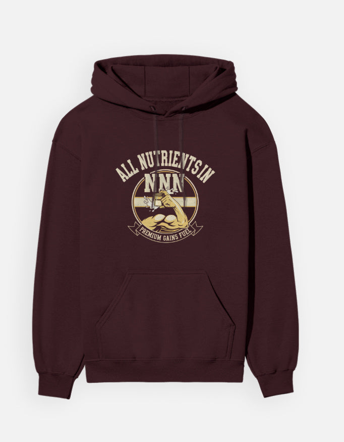 All NNN Unisex Hoodie Maroon