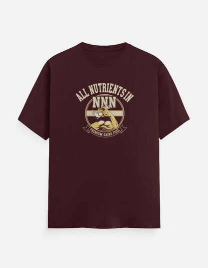 ALL NUTRIENTS IN Unisex T-Shirt Maroon