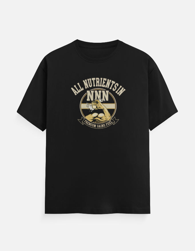 ALL NUTRIENTS IN Unisex T-Shirt Black