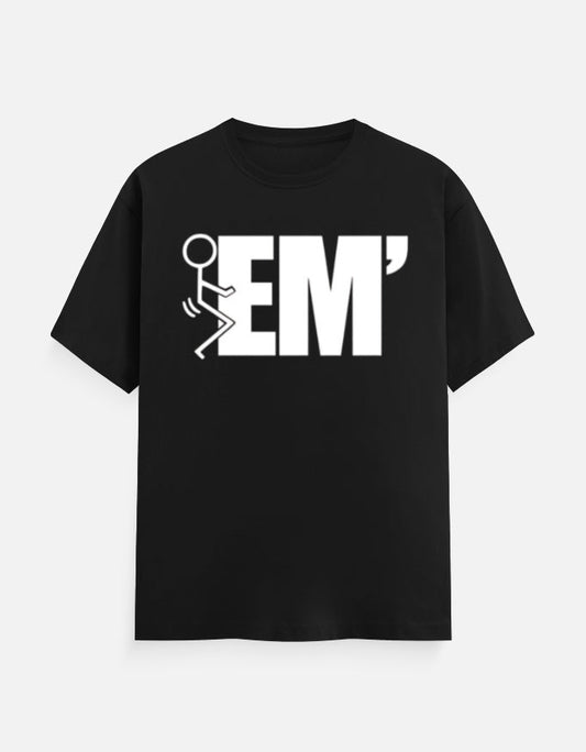 DUCK EM' Unisex T-Shirt Black