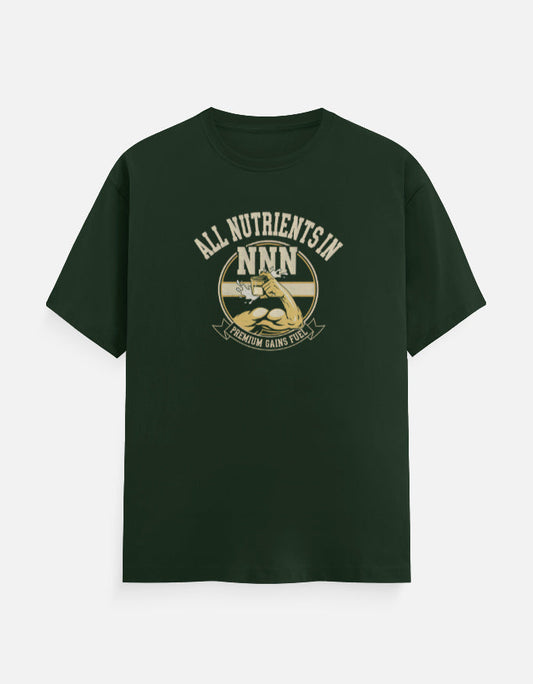 ALL NUTRIENTS IN Unisex T-Shirt Bottle Green