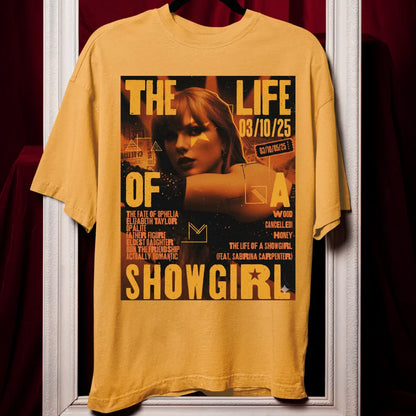 SHOWGIRL ERA Unisex T-Shirt Golden Yellow